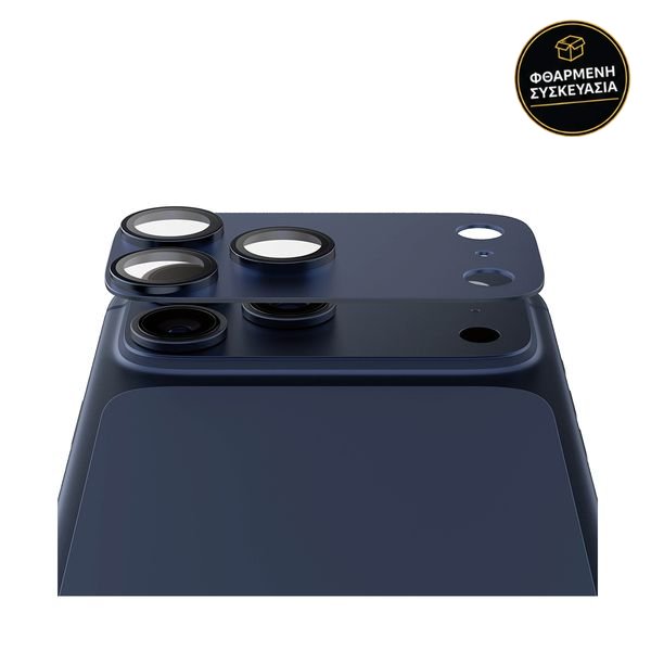 PanzerGlass Fender Camera Lens Protector iPhone 17 Pro Deep Blue 1 · φθαρμένη συσκευασία
