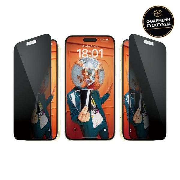 PanzerGlass Ultra-Wide Fit Privacy iPhone 15 Plus
