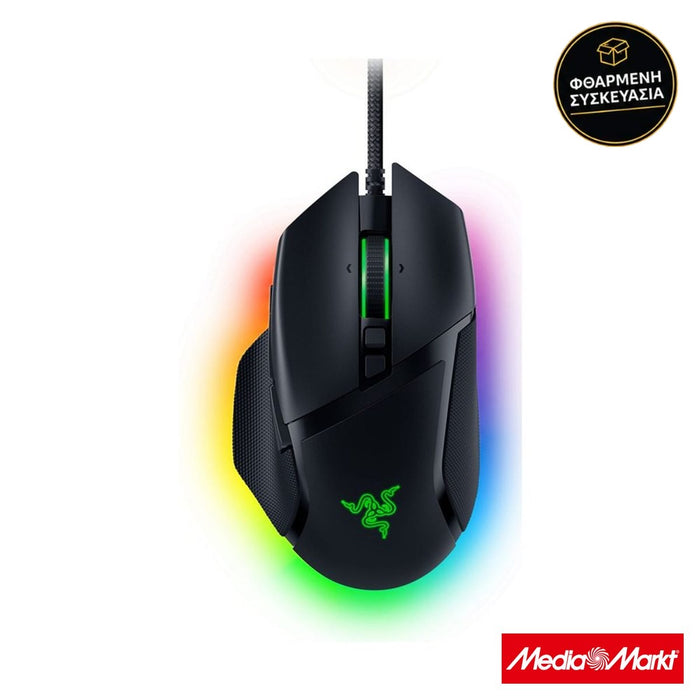 Razer Basilisk V3 RGB Black · φθαρμένη συσκευασία
