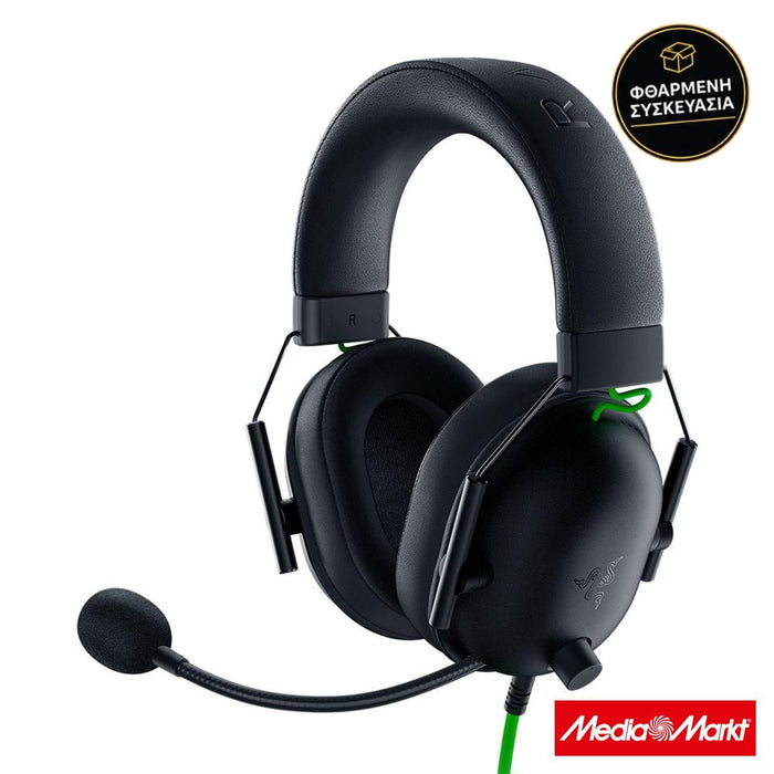 Razer Blackshark V2 X · φθαρμένη συσκευασία
