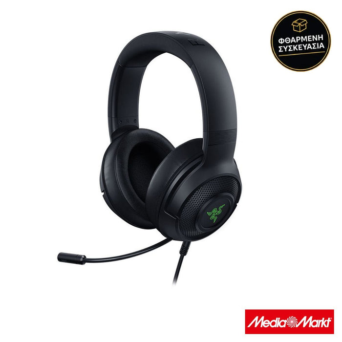 Razer Kraken V3 X · φθαρμένη συσκευασία