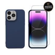 Redshield iPhone 14 Pro Max TPU & Tempered Glass Navy 1