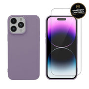 Redshield iPhone 14 Pro TPU & Tempered Glass Purple 1