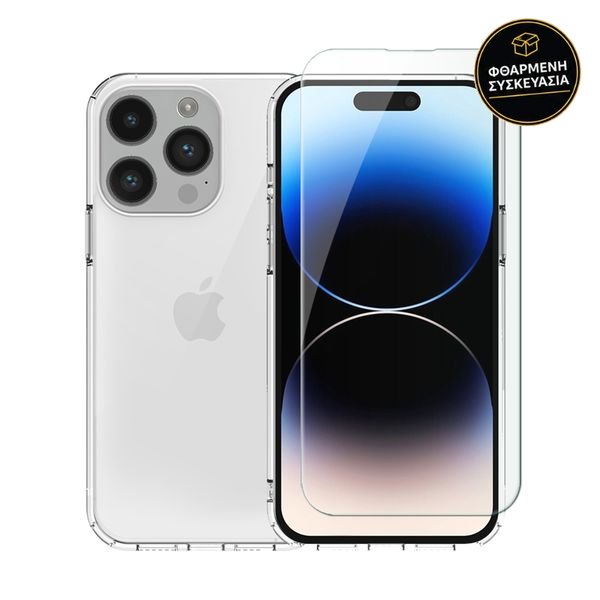 Redshield iPhone 15 Pro Max TPU Case & Tempered Glass