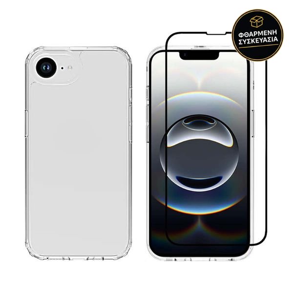Redshield iPhone 16E Acrylic TN & Full Face Tempered Glass