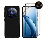 Redshield Realme 12 Pro/12 Pro+ Silicone & 3D Glass Black 1