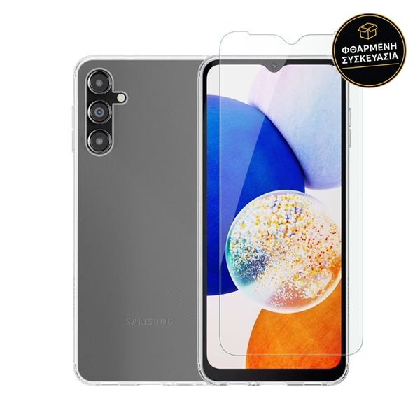 Redshield Samsung Galaxy A14 4G/5G TPU Θήκη & Tempered Glass