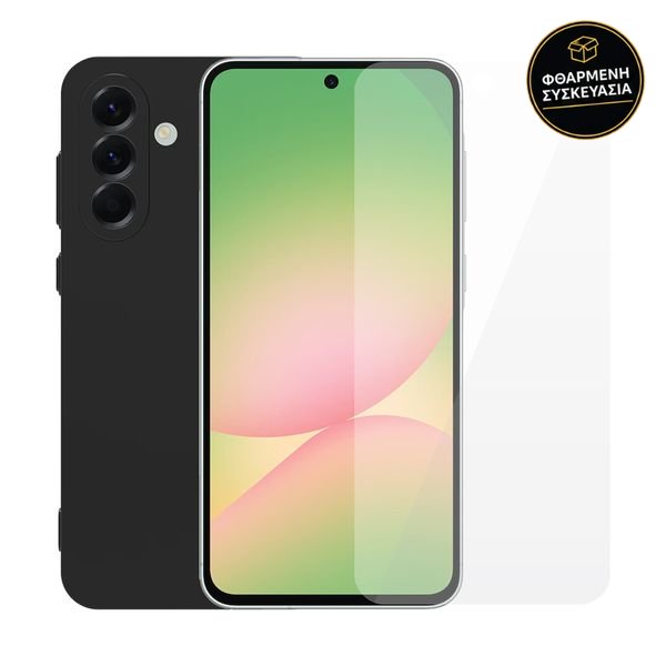 Redshield Samsung Galaxy A57 TPU Black & Tempered Glass