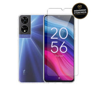 Redshield TPU Case & Tempered Glass Transparent για TCL 505 1
