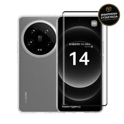 Redshield Xiaomi 14 Ultra TPU Transparent &  3D Curved Tempered Glass 1
