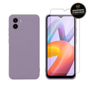Redshield Xiaomi Redmi A2 TPU & Tempered Glass Purple 1