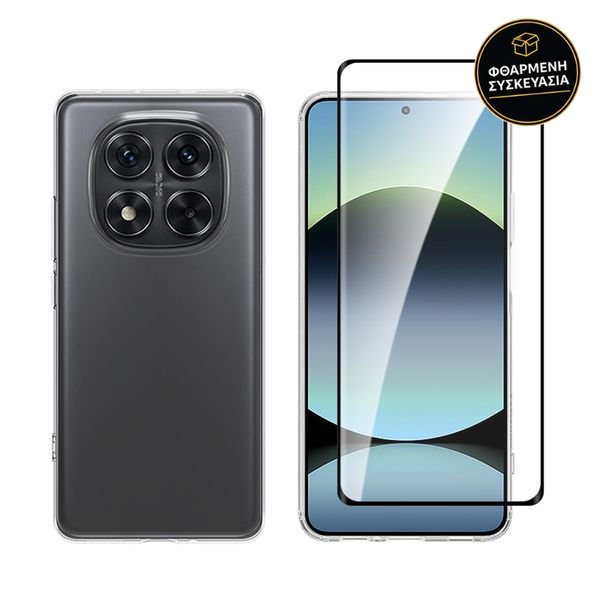 Redshield Xiaomi Redmi Note 14 Pro+ 5G TPU & 3D Curved Tempered Glass