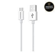 Riversong Lotus 08 USB to Micro USB 1.2m White 1