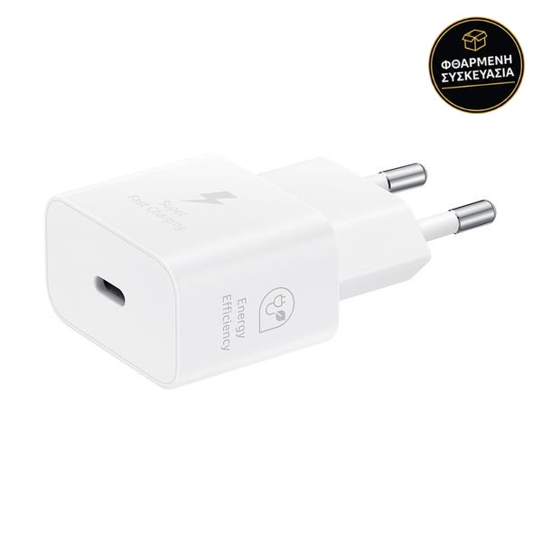 Samsung Fast T2510NB Type-C White 1 · φθαρμένη συσκευασία