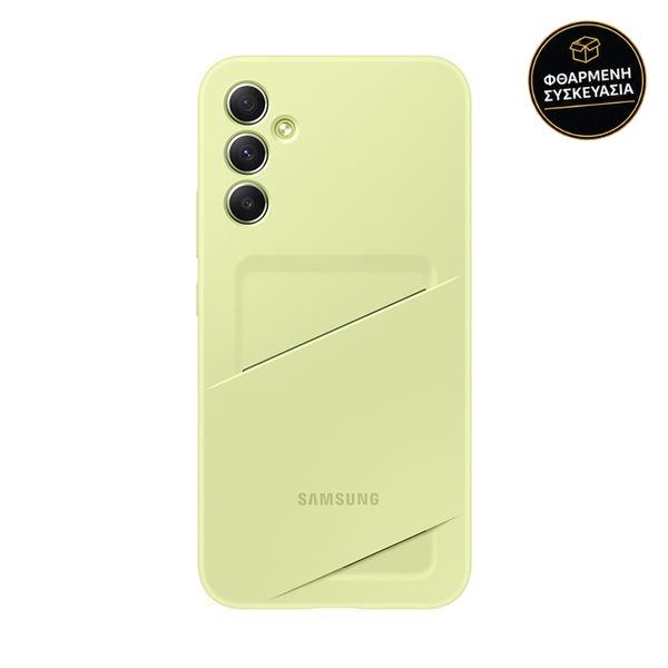 Samsung Galaxy A34 Card Slot Lime 1 · φθαρμένη συσκευασία