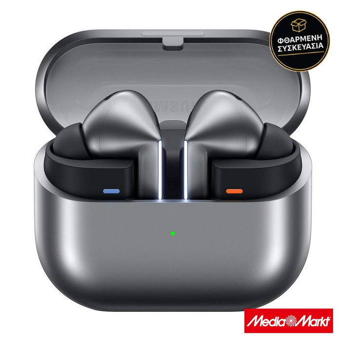 Samsung Galaxy Buds3 Pro Silver · φθαρμένη συσκευασία