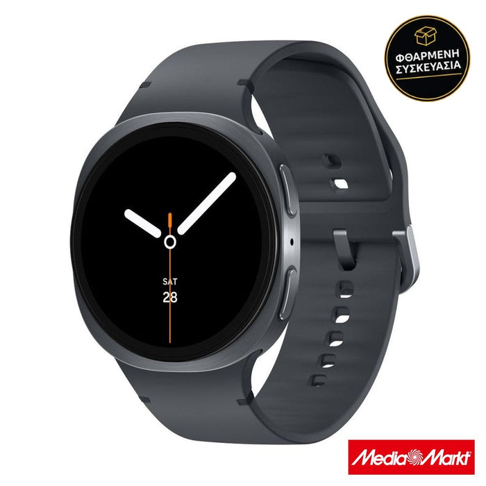 Samsung Galaxy Watch8 44mm Dark Gray · φθαρμένη συσκευασία