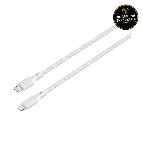 Sandstrom USB-C σε Lighting 2m Λευκό