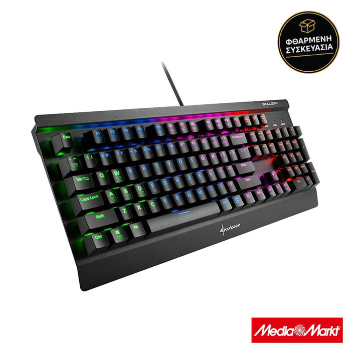 Sharkoon Skiller Mech SGK3 (Red Switches) · φθαρμένη συσκευασία