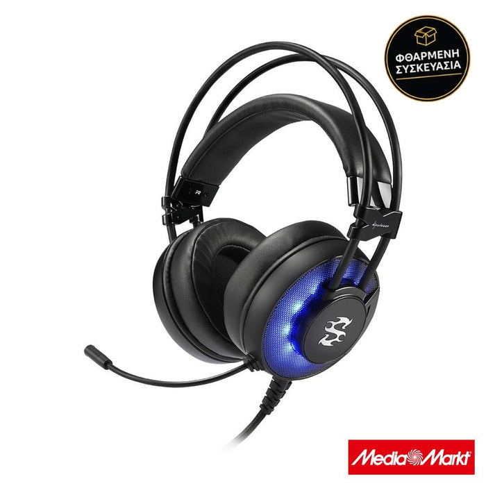 Sharkoon Skiller SGH2 USB Blue LED · φθαρμένη συσκευασία