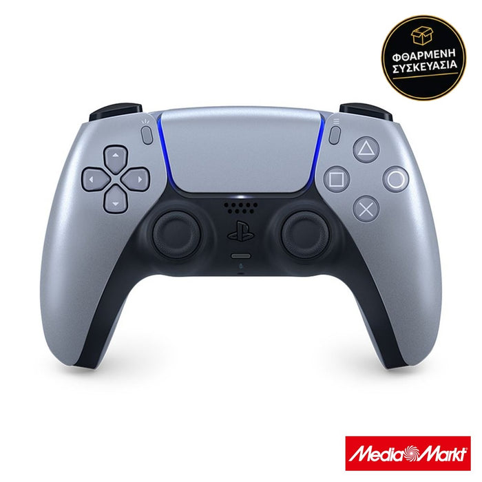 Sony DualSense Wireless Controller Sterling Silver · φθαρμένη συσκευασία