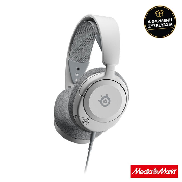 SteelSeries Arctis Nova 1 White · φθαρμένη συσκευασία