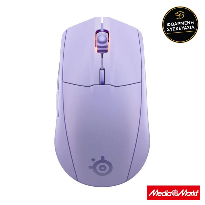 SteelSeries Rival 3l Gen 2 Lavender Wireless · φθαρμένη συσκευασία